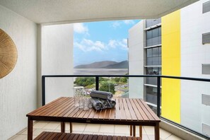 Step onto the balcony and immerse yourself in the stunning views of the surrounding scenery, the perfect spot for morning coffee or evening cocktails.

