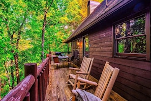 Whiskey Mountain's relaxing decks