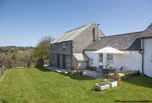 Roseland Cottage, outside: A beautifully renovated barn conversion