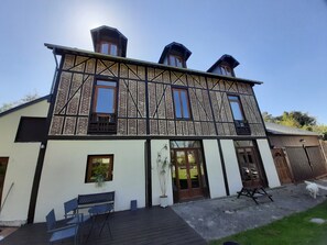 vue de la maison