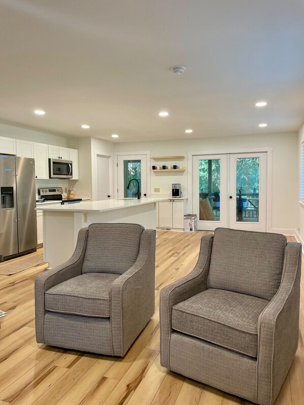 Open concept, beautifully renovated throughout the property