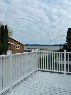 Lake view from front deck