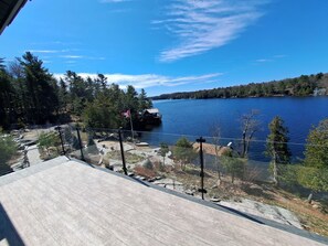 View of North Lake Joseph w/ Swim Dock and Diving Board.