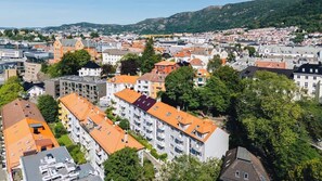 aerial view of surroundings