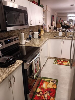 Kitchen view 1