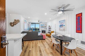 Enjoy the coastal, breezy feel the minute you walk in