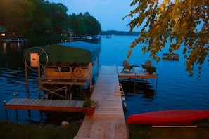Pier and swim platform