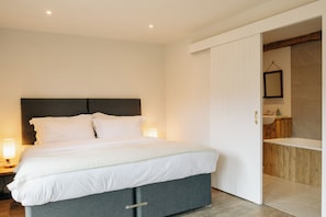 Sleeping area and bathroom