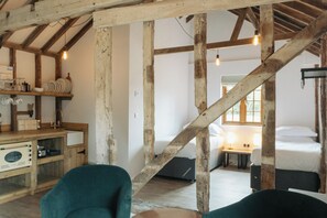 Living area and kitchen (1)