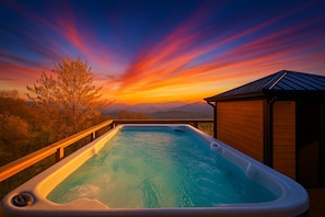 Bain à remous extérieur