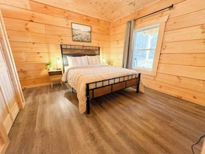 Bedroom #2 is complete with a bathroom, laundry and nice closet.