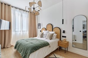 Chambre avec lit double 160 cm
