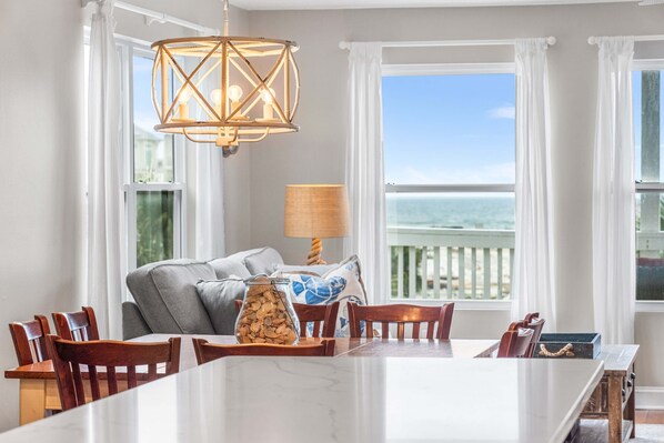 Gulf views throughout the 2nd floor