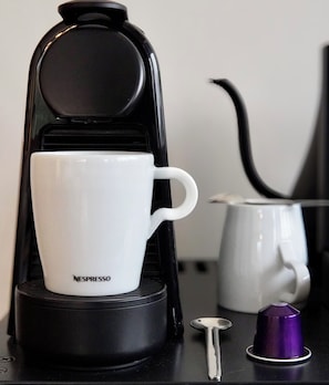 Kaffe och/eller kaffebryggare