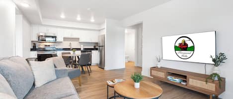 Open Floor Plan with Modern Decor