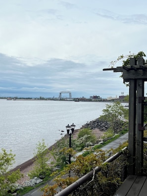 Vue depuis l’hébergement