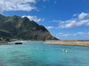 ・[Ocean] See the unique Amami scenery with the mountains right next to the sea