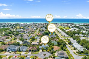Enjoy The Beach Just A Short Distance Away!