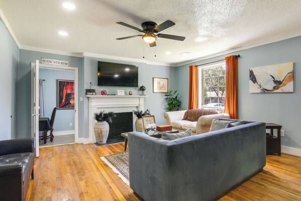 Clarksdale Vacation Rental | 3BR | 1BA | 4 Steps to Enter | 1,200 Sq Ft