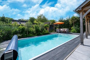 Schwimmbad des Ferienhauses