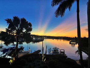 Sunset view from the balcony - Beach Daze Condo C6