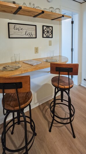 Coffee maker and Sitting area