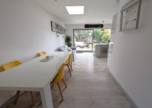 Open plan living space