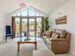 Living area | The Byre - Cleve Farm Retreats, Churchstanton, near Taunton