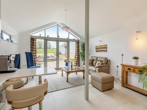 Living area | The Byre - Cleve Farm Retreats, Churchstanton, near Taunton