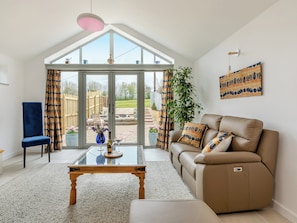 Living area | The Byre - Cleve Farm Retreats, Churchstanton, near Taunton