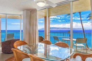 Dining with a view...