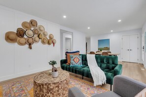 Well Appointed and Tastefully Decorated Living Room