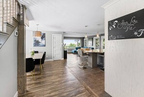 Open concept living.