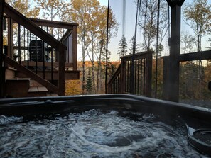 Bain à remous extérieur