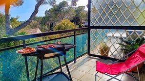The terrace