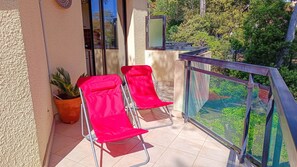 The terrace