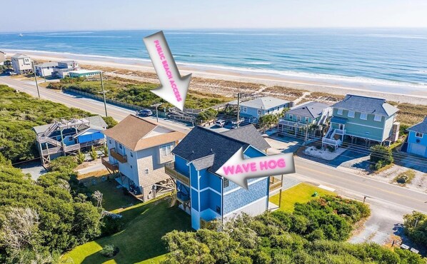 Easy access to beautiful Topsail Beach