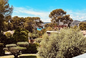 Vue jardin depuis suite parentale 