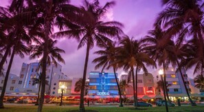 Visit the iconic Ocean Drive in Miami Beach