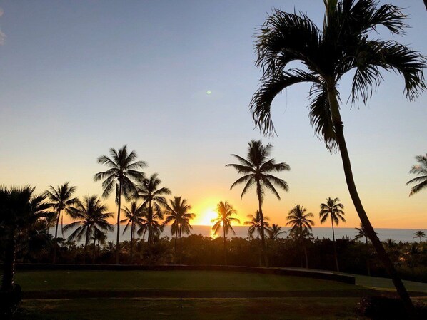 Enjoy the sunset directly from your lanai