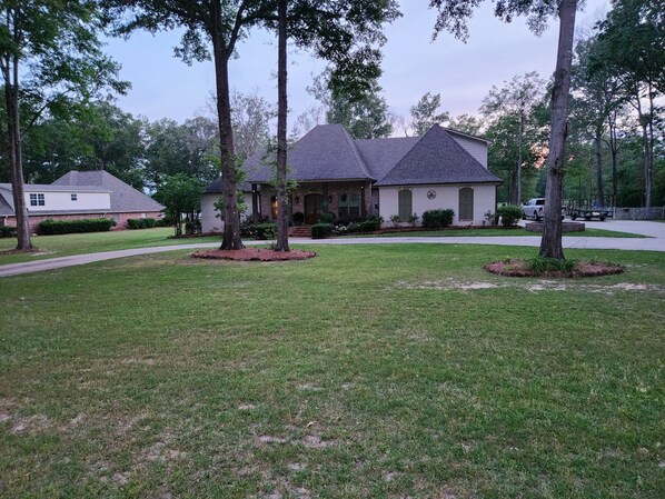 Front of the house