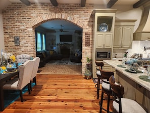 open floor plan