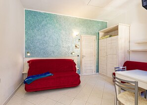Sofabed and table-Casa Bartolomea 5-Elba Island