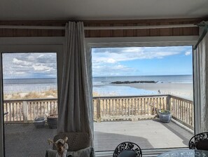 Private Section of Wingaersheek Beach Front Home on top of the dunes.