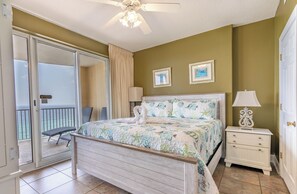 Gulf front master bedroom