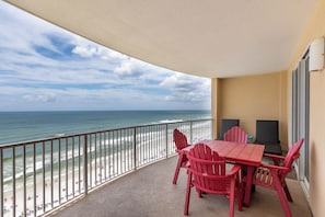 Private balcony