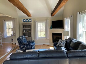 Family room provides space to gather