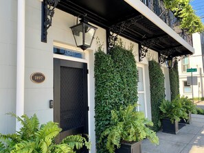 Entrance door to the Parlor Suite