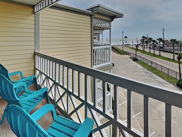 Private Balcony - Gulf View
