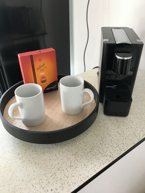 Kaffe och/eller kaffebryggare